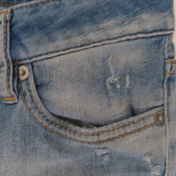 DSQUARED distressed jeans sz 40 ankle zips - Picture 5 of 8